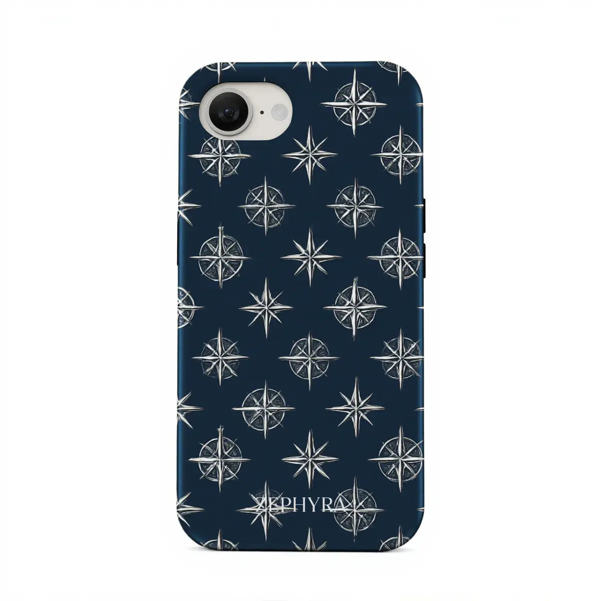 iPhone 16e Kryt Navy Compass