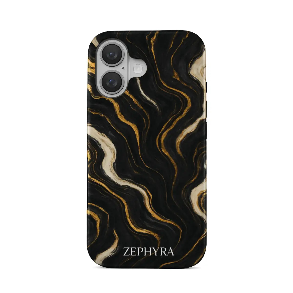 iPhone 16 Kryt Noir Luxe Marble