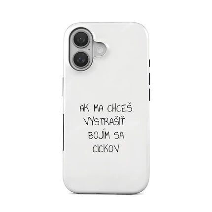 Strašidelné cicky - iPhone 16 Kryt