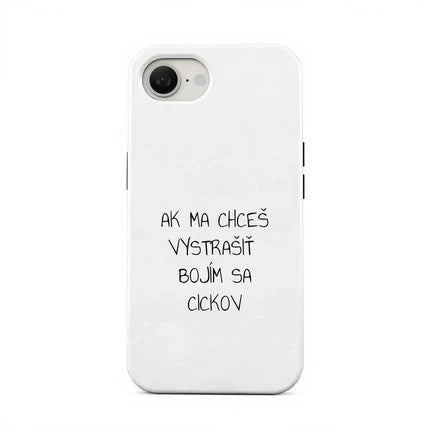 Strašidelné cicky - iPhone 16e Kryt