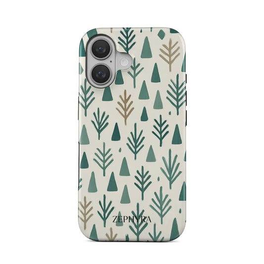 iPhone 16 Kryt Evergreen Geometry