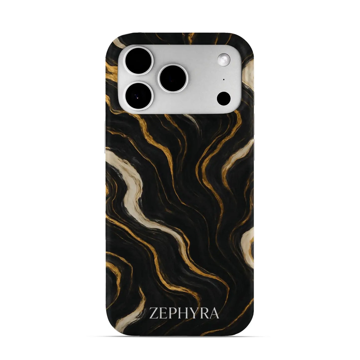 Noir Luxe Marble - iPhone 17 Pro Kryt