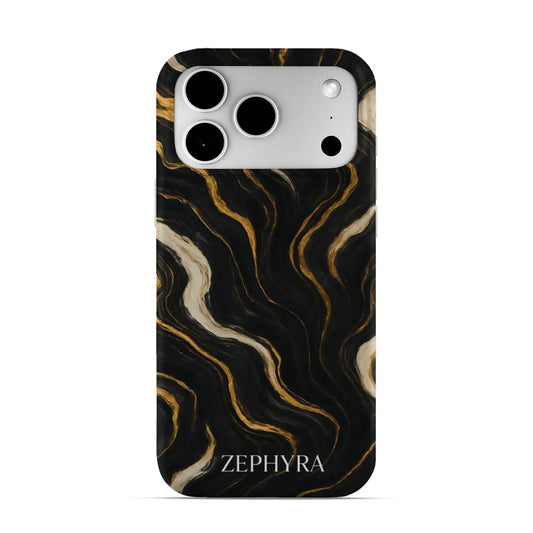 Noir Luxe Marble - iPhone 17 Pro Kryt