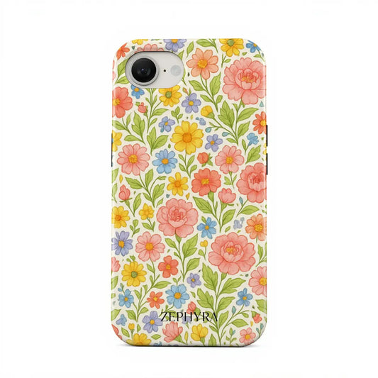 iPhone 16e Kryt Floral Frenzy