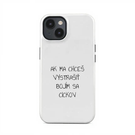 Strašidelné cicky - iPhone 12 Kryt