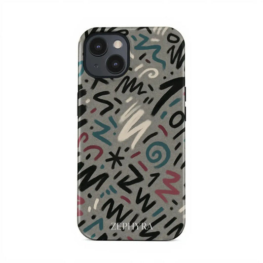 iPhone 12 Kryt Graffiti Marks