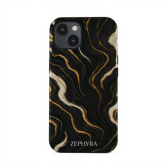 iPhone 12 Kryt Noir Luxe Marble
