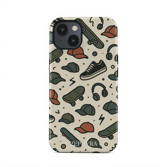 iPhone 12 Kryt Skater Icons