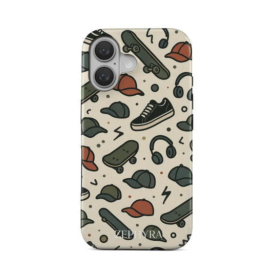 iPhone 16 Kryt Skater Icons