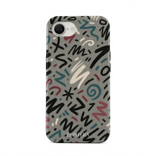 iPhone 16e Kryt Graffiti Marks