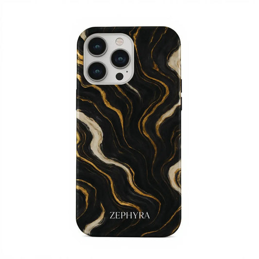 iPhone 16 Pro Max Kryt Noir Luxe Marble