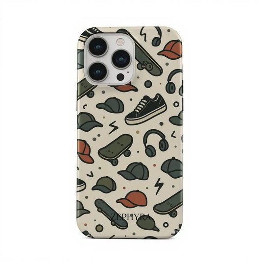 iPhone 16 Pro Max Kryt Skater Icons