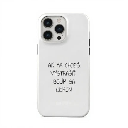 Strašidelné cicky - iPhone 12 Pro Max Kryt
